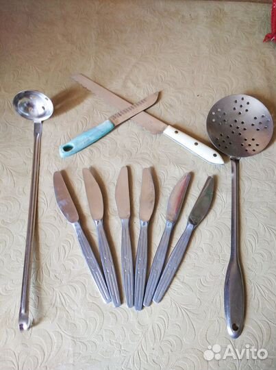 Столовые приборы СССР из нержавейки