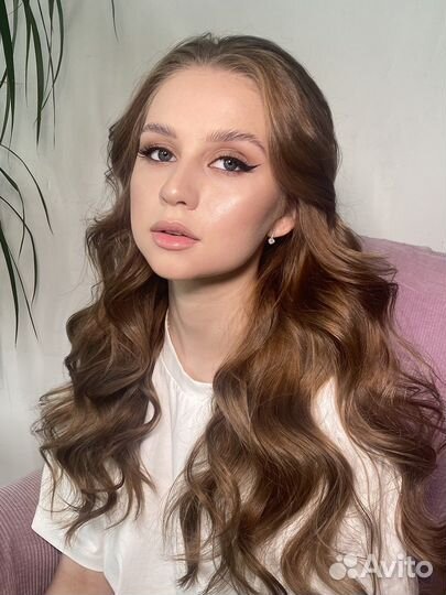 Визажист Бровист Макияж Локоны Макияж для себя