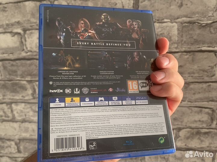 Injustice 2 ps4 /ps5 игра для приставок