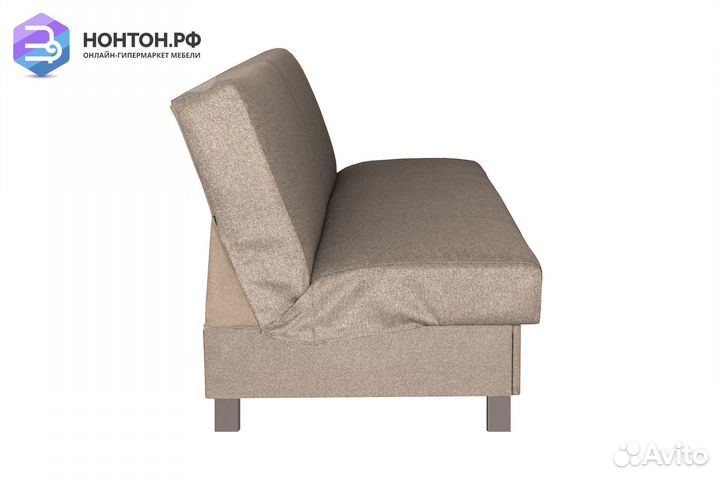 Диван книжка Ручеек на высоких ножках светло-бежев