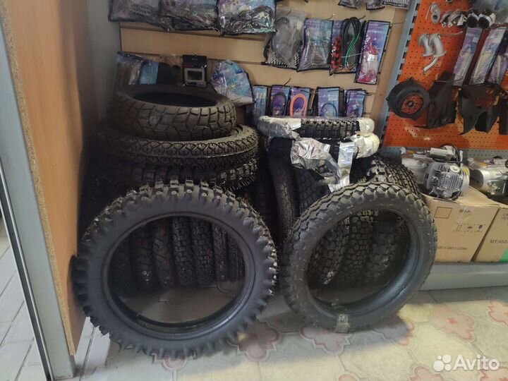 Резина для мопеда, мотоцикла, скутера