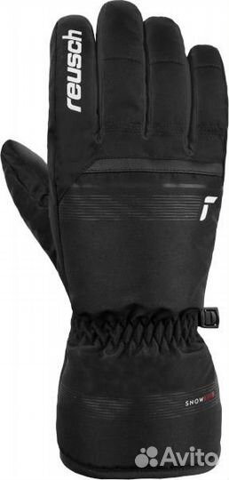 Перчатки горнолыжные reusch Snow King Black/White