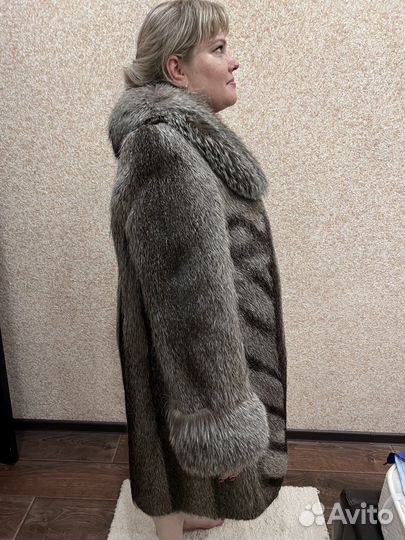Шуба из Нутрии Классика
