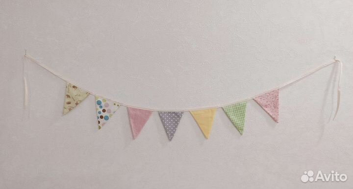 Гирлянда флажки в детскую