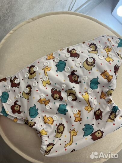 Многоразовый подгузник с вкладышами