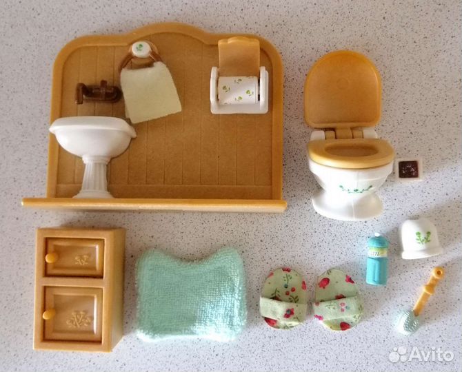 Sylvanian Families сильвания туалетная комната