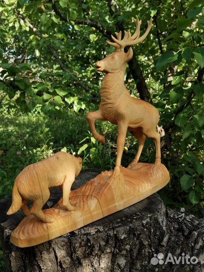 Скульптура из дерева