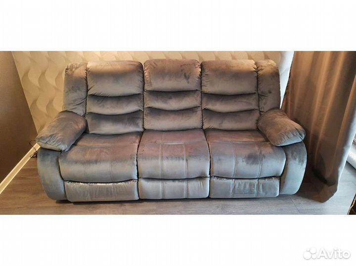 Диван Манчестер эк 3-х местный стационарный