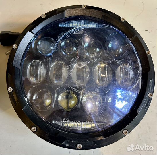 Диодные фары на ниву 130W