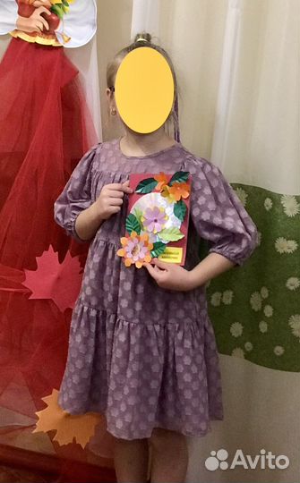 Платье для девочки 128