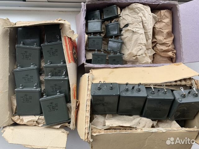 Конденсаторы металлобумажные купить в Москве | Электроника | Авито