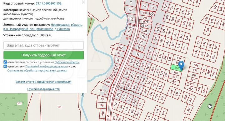 Участок 15 сот. (ИЖС)
