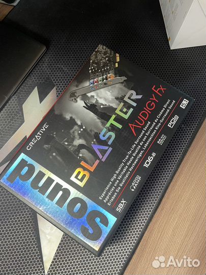 Звуковая карта creative sb audigy fx