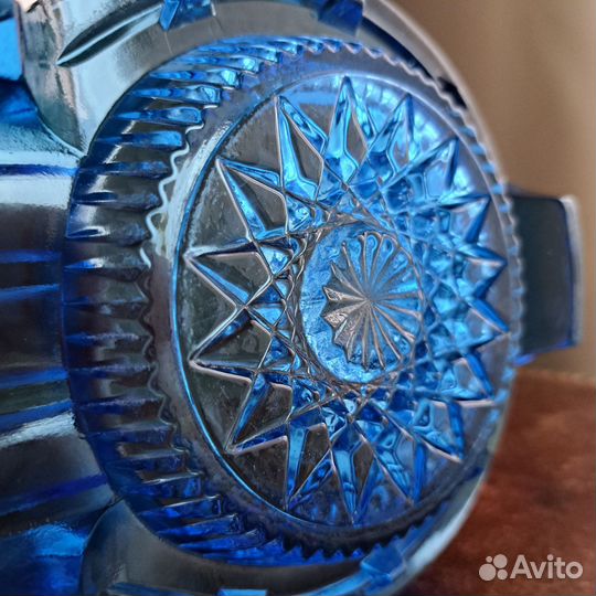 Пепельница Подкова cobalt