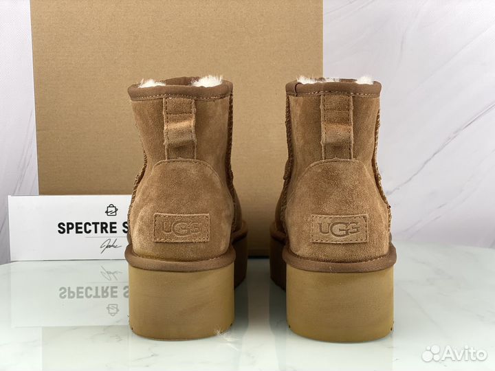 Угги UGG Mini Platform Chestnut