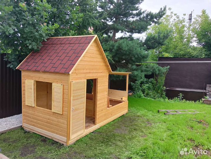 Детский домик для дачи