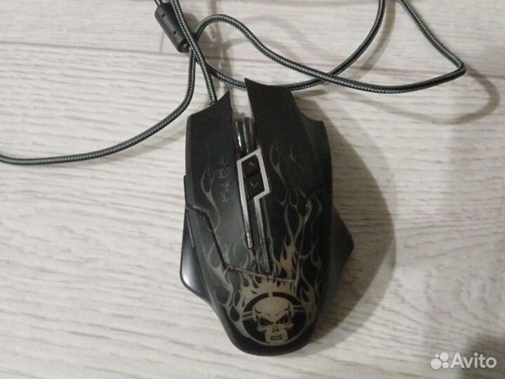 Игровой набор клавиатура+мышь+коврик