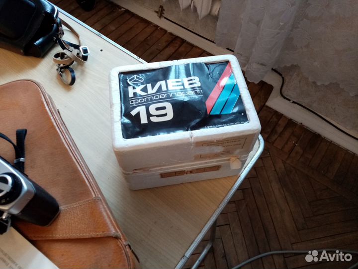 Фотоаппарат пленочный Киев-19 + сумка СССР (б/у)