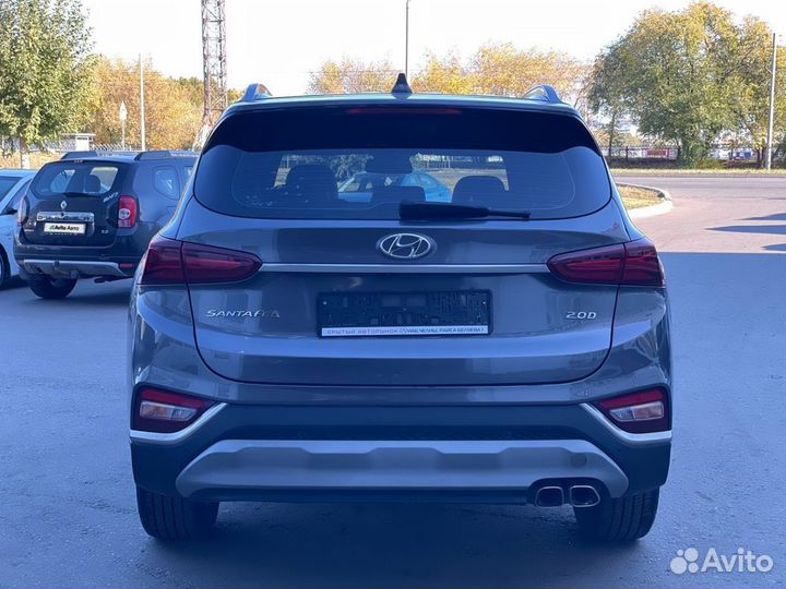 Hyundai Santa Fe 2.0 AT, 2018, 61 046 км