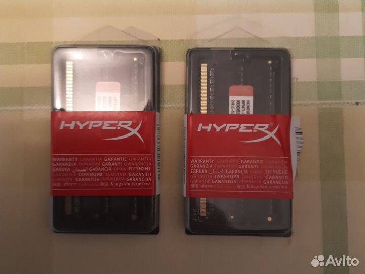 Hyperx 16gb (2x8gb) DDR3 1600Mhz 1.5v