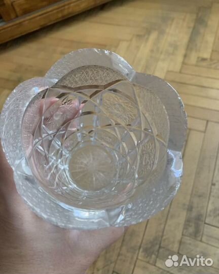 Ваза хрустальная СССР