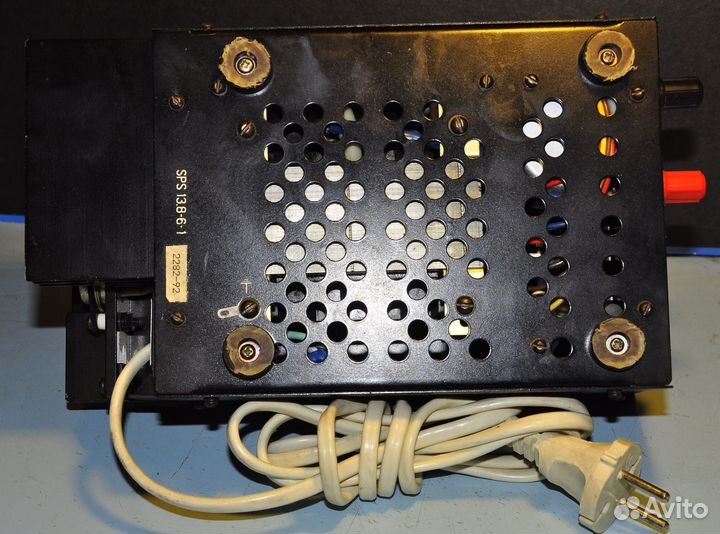 Мощный стабилизированный блок питания 13,8В/6A