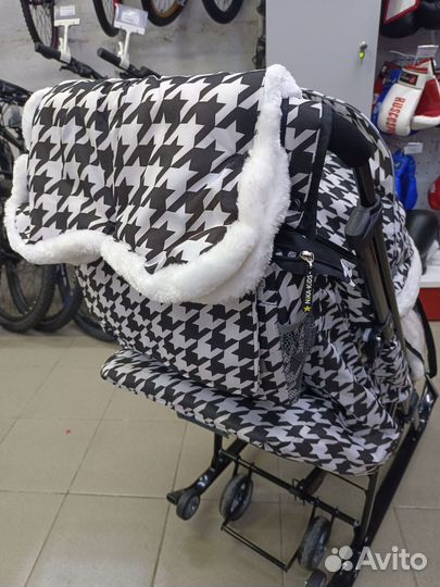 Коляска санки детские Nika Детям 7-5 (новые)