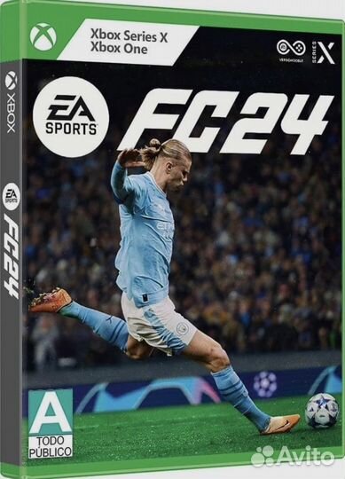 Ea fc 24 xbox one, xbox series, русская озвучка