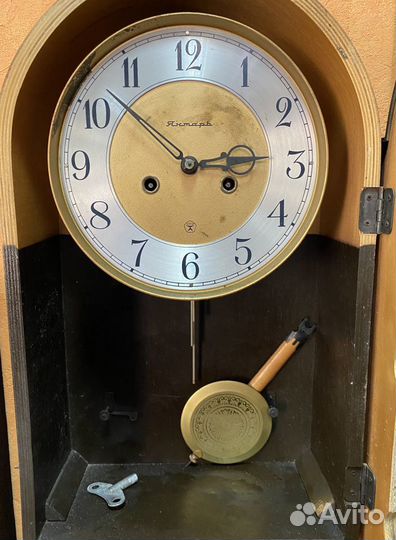 Часы Янтарь с боем СССР Обмен