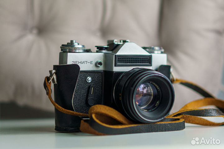 Фотоаппарат Зенит Е+объектив helios 44-2