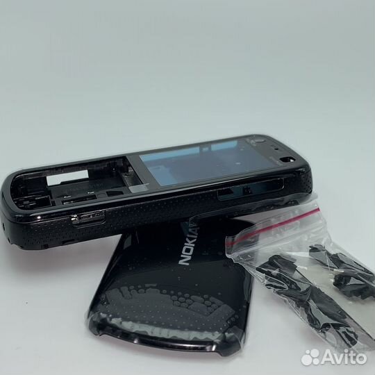 Корпуса Nokia 5320 XpressMusic черный + середина