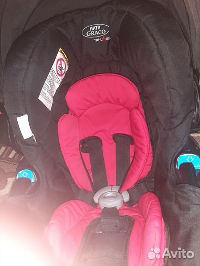 Автолюлька с базой Graco