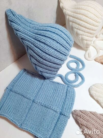 Шапочка эльф от 0, 3, 6 мес