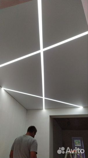 Натяжные потолки Урвань