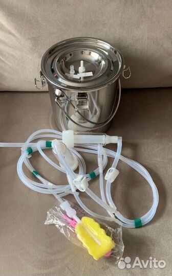 Доильный аппарат для коз на 5л Новый