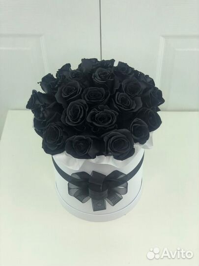 Черные розы (не крашенные)