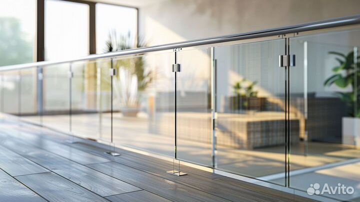 Ограждения из стекла на заказ