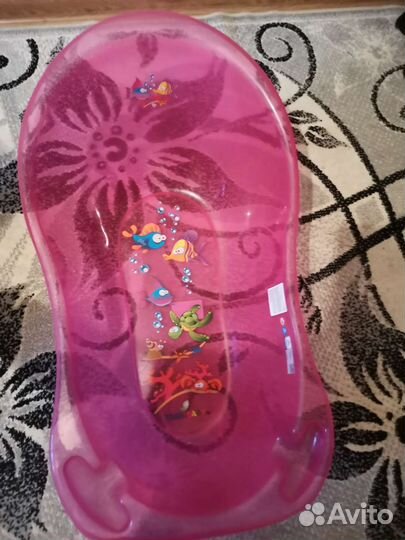 Ванночка для купания с горкой