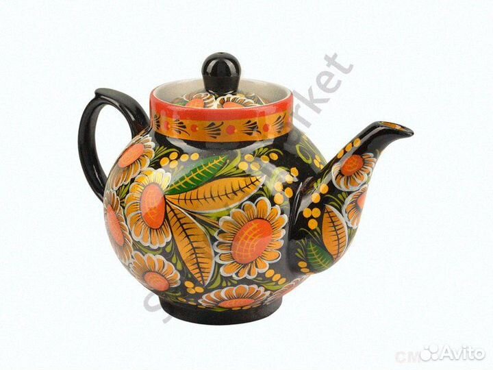 Чайник заварочный для самовара «Ромашки»