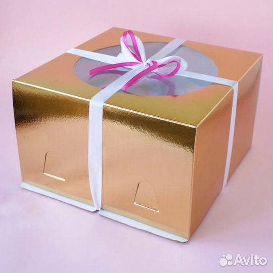 Кондитерские коробки для тортов и рулетов