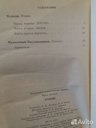 Роман о А.С Пушкине