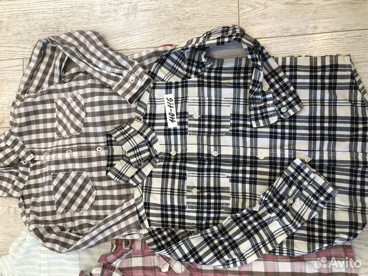 Рубашки-брюки на мальчика 110-116