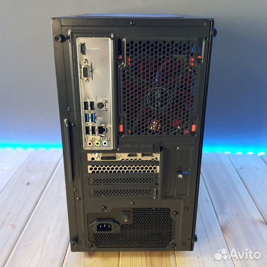 Игровой пк Pudge i3-10105F/RTX 2060S/16GB/SSD/HDD