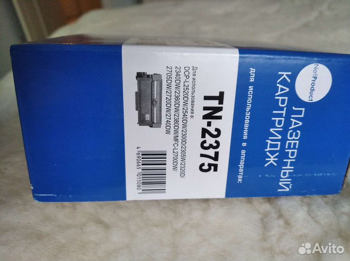 Лазерный картридж NetProduct TN 2375