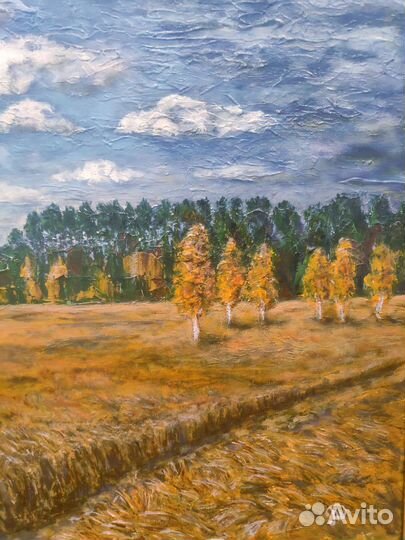 Картина акрилом на холсте