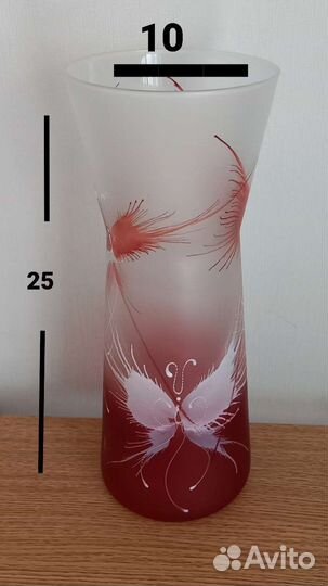 Ваза для цветов стекло