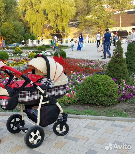 Коляска 2 в 1 бу