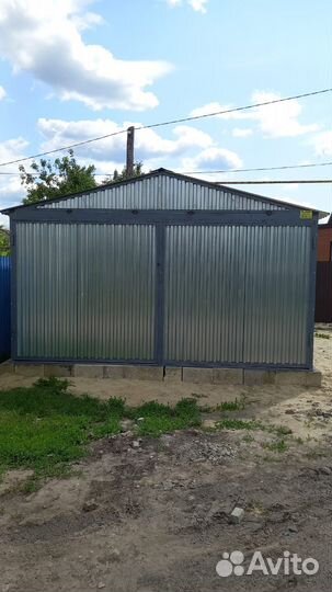Гараж / Ракушка оцинкованный