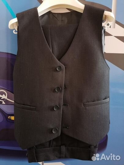 Школьная форма, жилет, брюки, р. 30, 32, 44, 50
