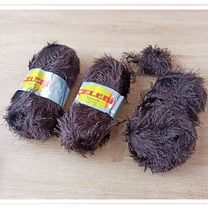 Пряжа для ручного вязания травка фантазия